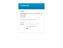 Tablet Screenshot of mediabank.loucoll.ac.uk